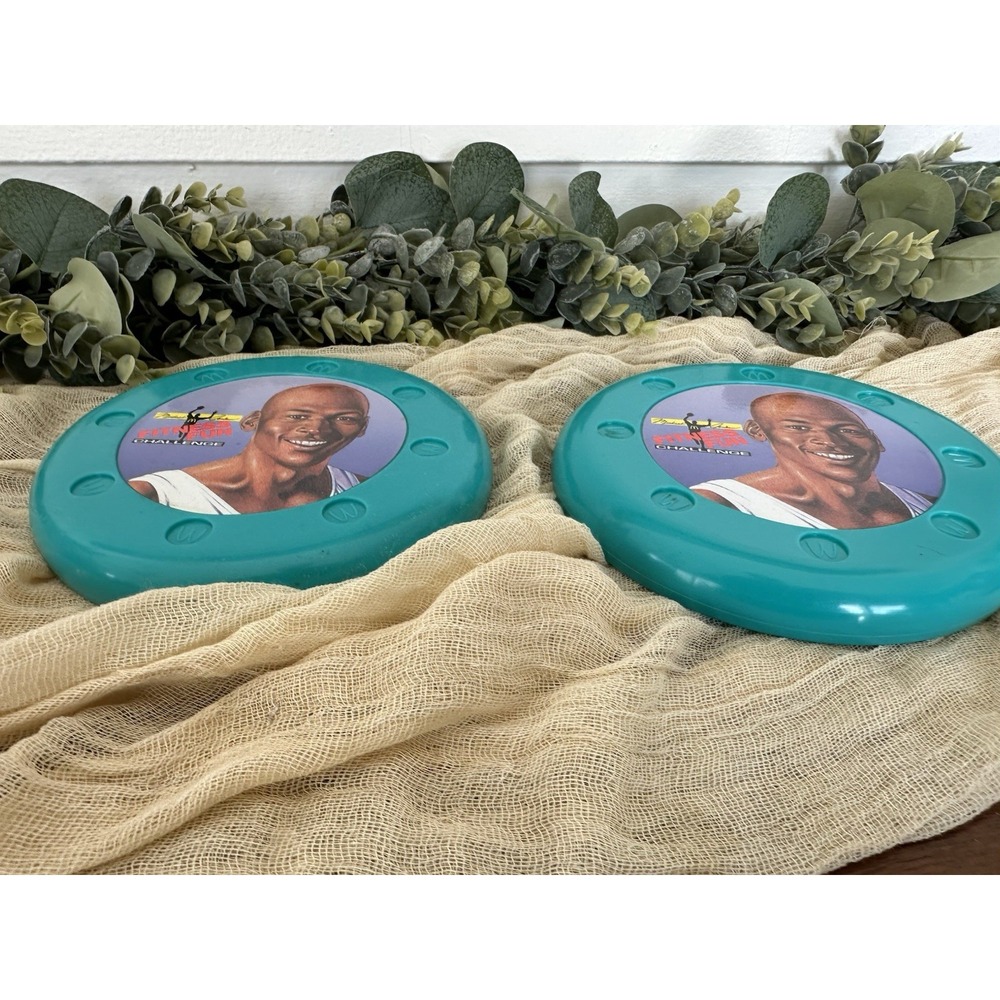 1991 McDonalds Michael Jordan Fitness Fun Flying Disk 6" Collector Frisbee Toy - Picture 4 of 8